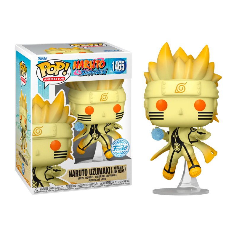 NARUTO UZUMAKI KURAMA LINK MODE / NARUTO / FIGURINE FUNKO POP / EXCLUSIVE SPECIAL EDITION