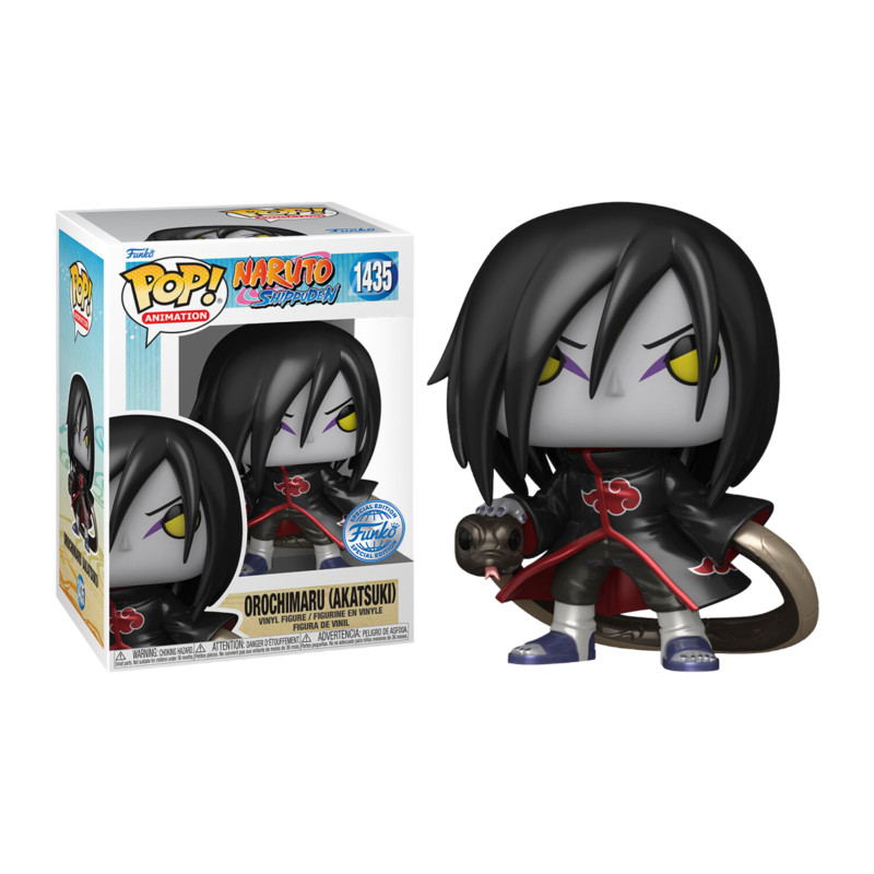 OROCHIMARU AKATSUKI METALLIC / NARUTO / FIGURINE FUNKO POP / EXCLUSIVE SPECIAL EDITION