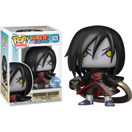 OROCHIMARU AKATSUKI METALLIC / NARUTO / FIGURINE FUNKO POP / EXCLUSIVE SPECIAL EDITION