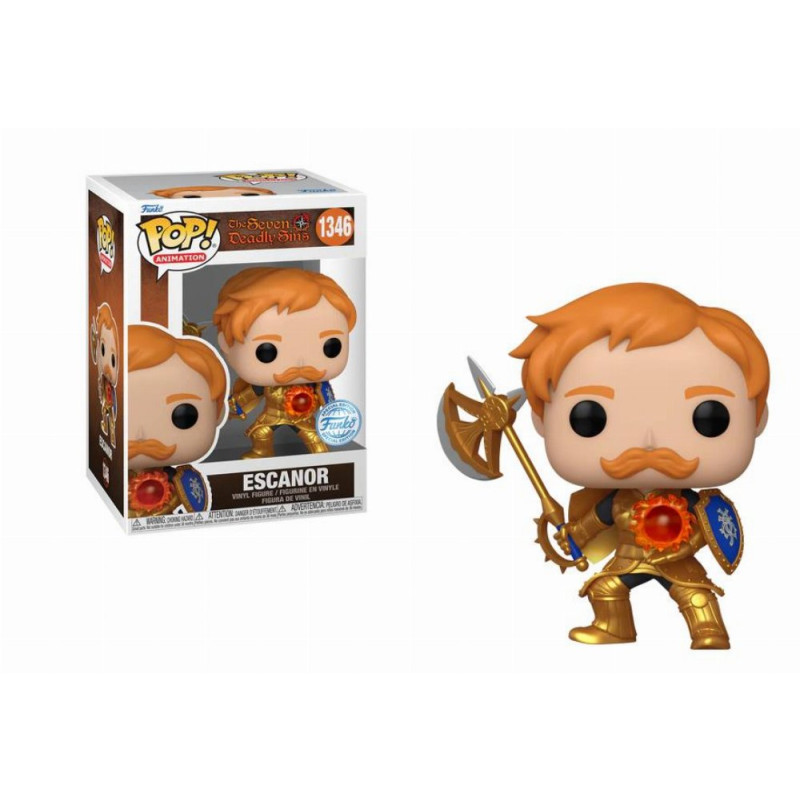 ESCANOR / THE SEVEN DEADLY SINS / FIGURINE FUNKO POP / EXCLUSIVE SPECIAL EDITION