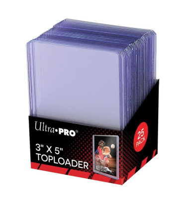 TOPLOADER 3X5 X25 / ULTRA PRO