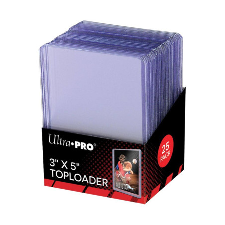 TOPLOADER 3X5 X25 / ULTRA PRO