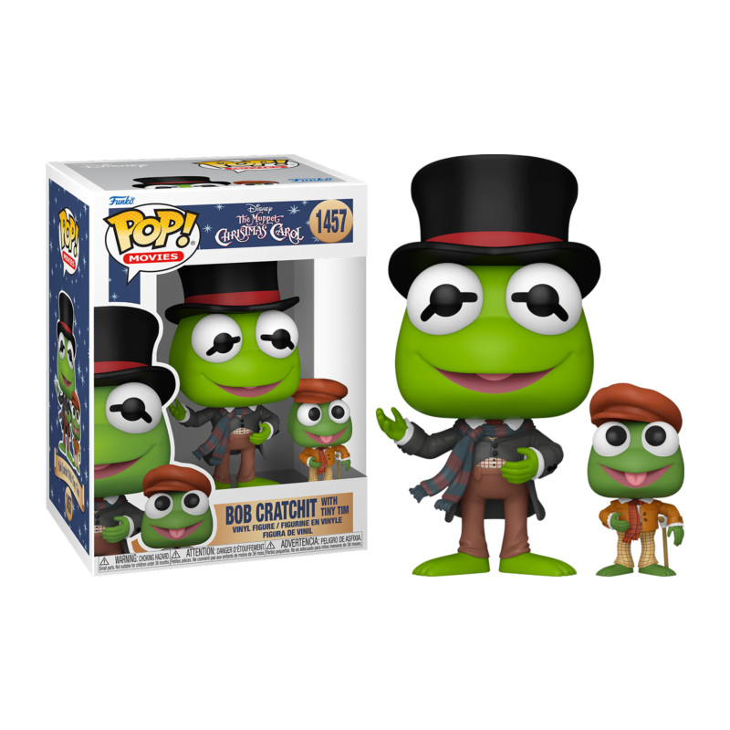 BOB CRATCHIT WITH TINY TIM / THE MUPPET CHRISTMAS CAROL / FIGURINE FUNKO POP