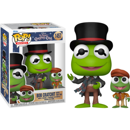 BOB CRATCHIT WITH TINY TIM / THE MUPPET CHRISTMAS CAROL / FIGURINE FUNKO POP