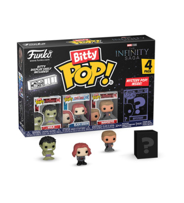 4-PACK HULK / MARVEL / FUNKO BITTY POP