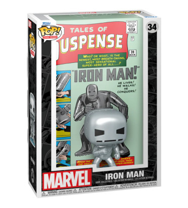 IRON MAN COMIC COVERS / TALES OF SUSPENSE / FIGURINE FUNKO POP