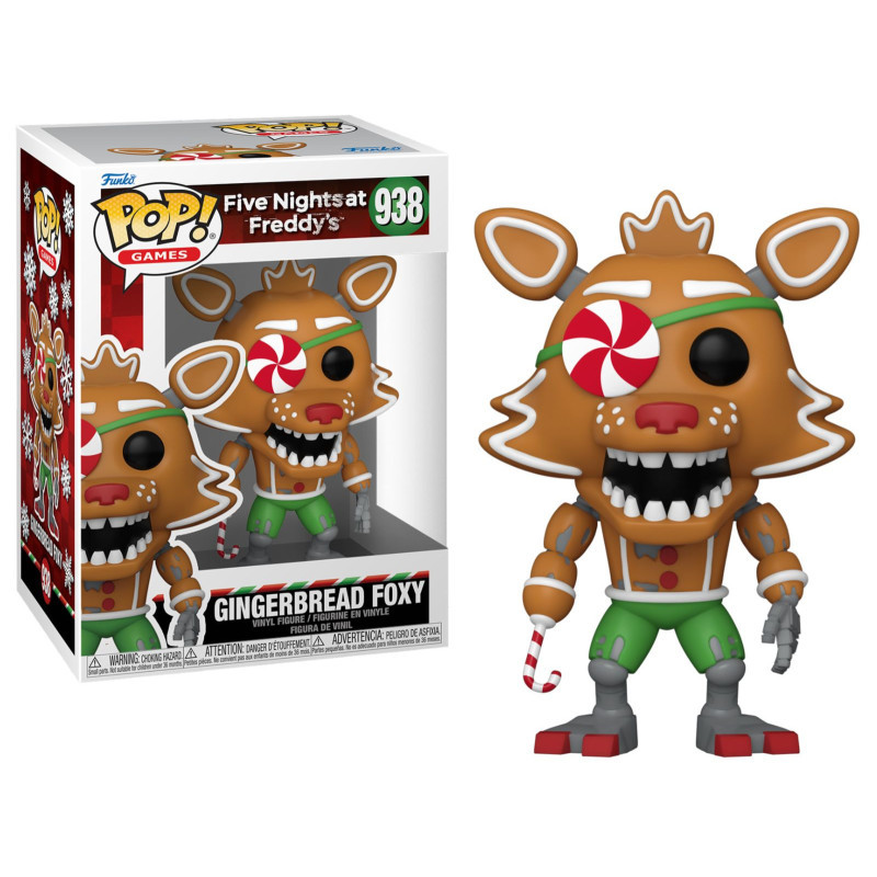 GINGERBREAD FOXY / FIVE NIGHTS AT FREDDYS / FIGURINE FUNKO POP