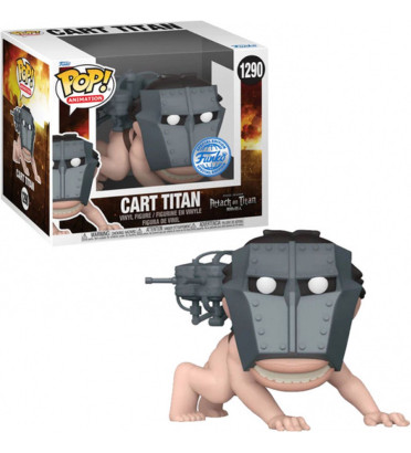 CART TITAN OVERSIZED / ATTACK ON TITAN / FIGURINE FUNKO POP