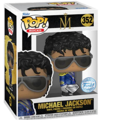 MICHAEL JACKSON 1984 / MICKAEL JACKSON / FIGURINE FUNKO POP / EXCLUSIVE SPECIAL EDITION / DIAMOND