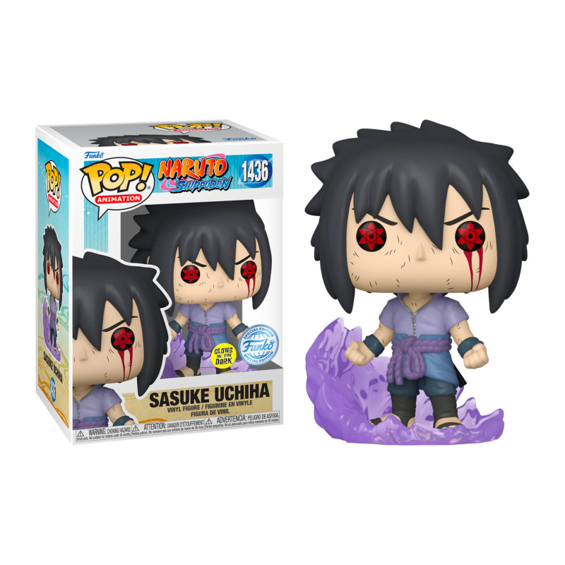 SASUKE UCHIHA FIRST SUSANOO / NARUTO / FIGURINE FUNKO POP / EXCLUSIVE SPECIAL EDITION / GITD