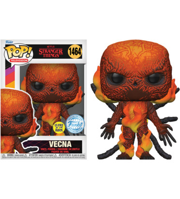 VECNA ON FIRE / STRANGER THINGS / FIGURINE FUNKO POP / EXCLUSIVE SPECIAL EDITION / GITD
