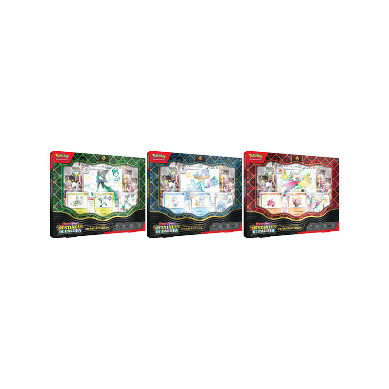 Coffret Pokémon Pins 4.5 3 boosters Modèle aléatoire - Carte à