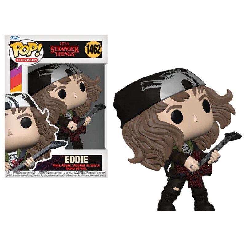 CHASSEUR EDDIE / STRANGER THINGS / FIGURINE FUNKO POP