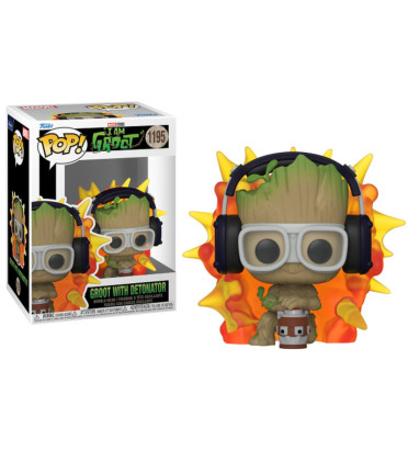 GROOT WITH DETONATOR / I AM GROOT / FIGURINE FUNKO POP