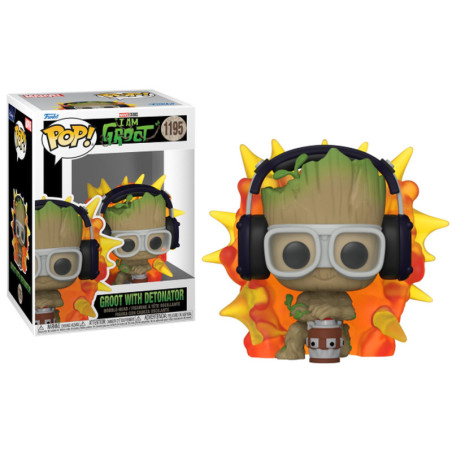 GROOT WITH DETONATOR / I AM GROOT / FIGURINE FUNKO POP