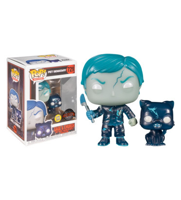 GAGE ET CHURCH / PET SEMATARY / FIGURINE FUNKO POP / EXCLUSIVE SPECIAL EDITION / GITD