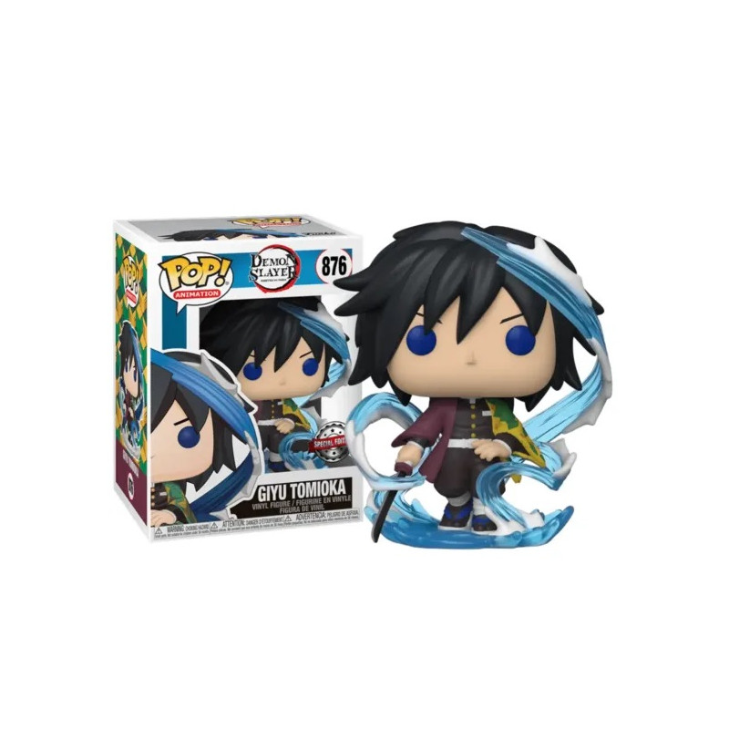 GIYU TOMIOKA / DEMON SLAYER / FIGURINE FUNKO POP / EXCLUSIVE AAA ANME