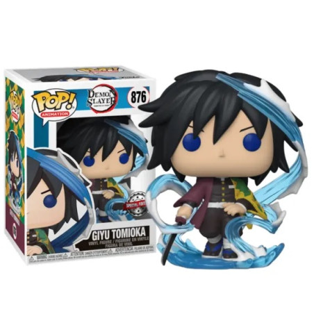 GIYU TOMIOKA / DEMON SLAYER / FIGURINE FUNKO POP / EXCLUSIVE SPECIAL EDITION