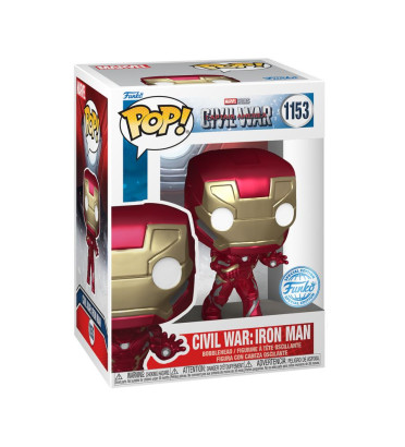 Figurine POP Marvel Infinity War Iron Man Rouge - Magic Heroes