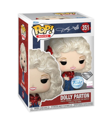 DOLLY PARTON / DOLLY PARTON / FIGURINE FUNKO POP / EXCLUSIVE SPECIAL EDITION / DIAMOND DOLLY PARTON / DOLLY PARTON / FIGURINE FUNKO POP / EXCLUSIVE SPECIAL EDITION / DIAMOND