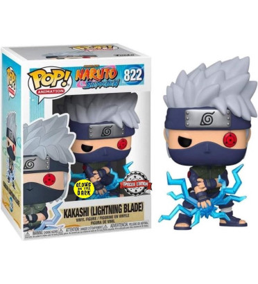 KAKASHI LIGHTNING BLADE / NARUTO / FIGURINE FUNKO POP / EXCLUSIVE SPECIAL EDITION / GITD