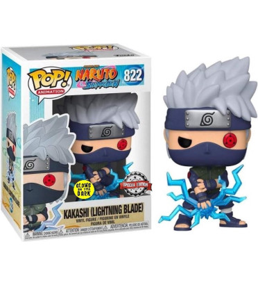 KAKASHI LIGHTNING BLADE / NARUTO / FIGURINE FUNKO POP / EXCLUSIVE SPECIAL EDITION / GITD KAKASHI LIGHTNING BLADE / NARUTO / FIGURINE FUNKO POP / EXCLUSIVE SPECIAL EDITION / GITD