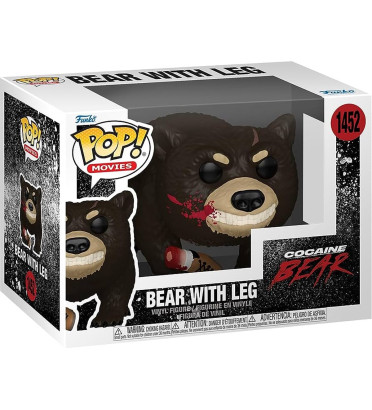 BEAR WITH LEG / COCAINE BEAR / FIGURINE FUNKO POP