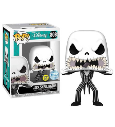 Figurine Santa Jack Skellington White Diy / L'Etrange Noel De Mr Jack /  Funko Pop Disney 72 / Exclusive Special Edition