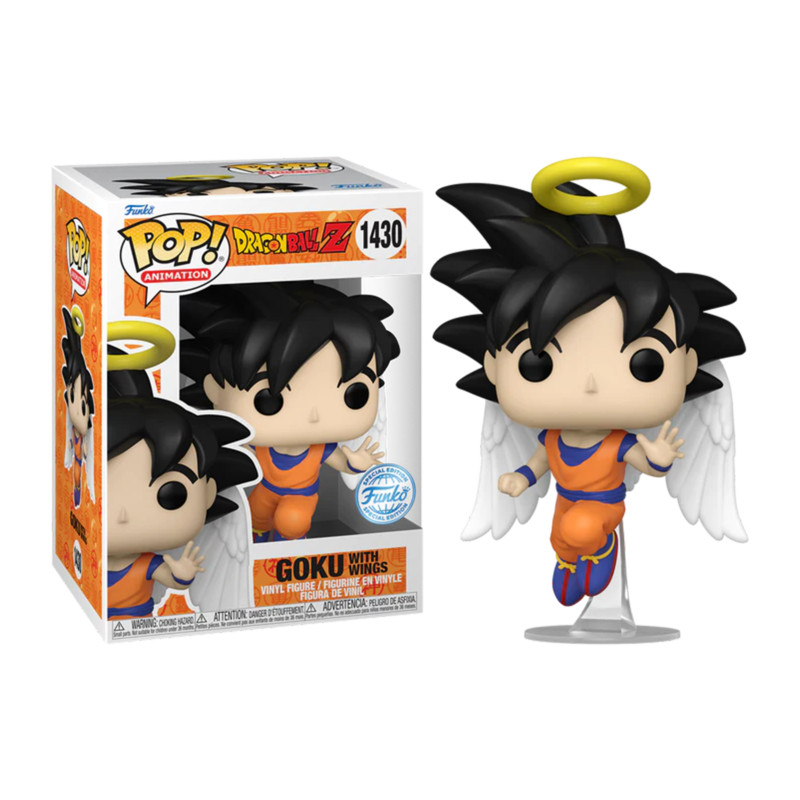 GOKU WITH WINGS / DRAGON BALL Z / FIGURINE FUNKO POP / EXCLUSIVE SPECIAL EDITION