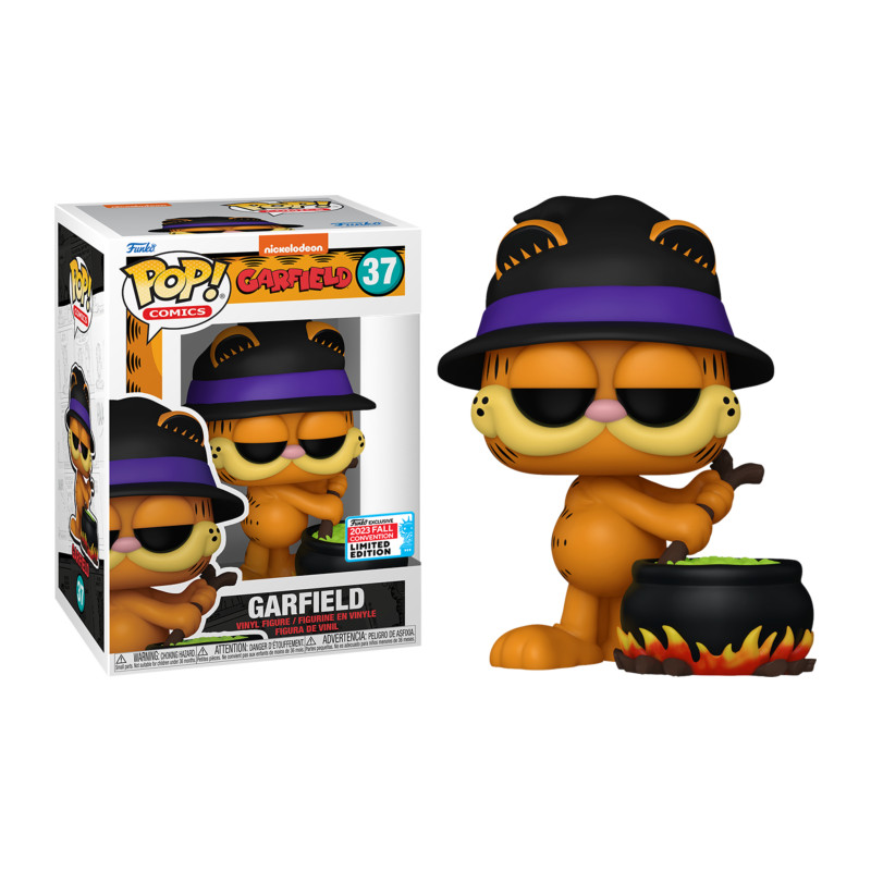 GARFIELD WITH CAULDRON / GARFIELD / FIGURINE FUNKO POP / EXCLUSIVE NYCC 2023