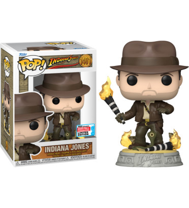 INDIANA JONES WITH SNAKE / INDIANA JONES / FIGURINE FUNKO POP / EXCLUSIVE NYCC 2023 INDIANA JONES WITH SNAKE / INDIANA JONES / FIGURINE FUNKO POP / EXCLUSIVE NYCC 2023