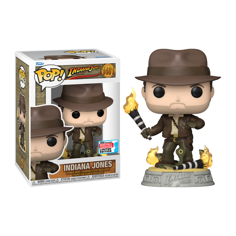 Indiana Jones #199 (w/ Idol) Funko Pop! - Indiana Jones Adventure - SD