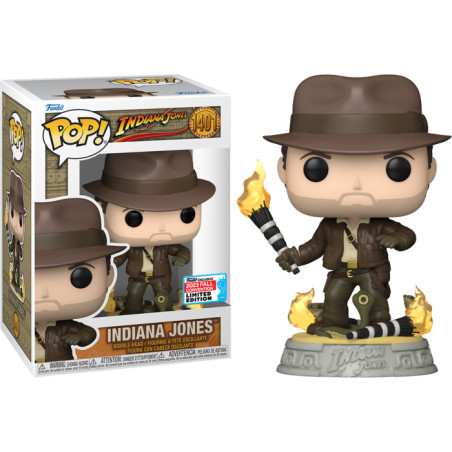 INDIANA JONES WITH SNAKE / INDIANA JONES / FIGURINE FUNKO POP / EXCLUSIVE NYCC 2023