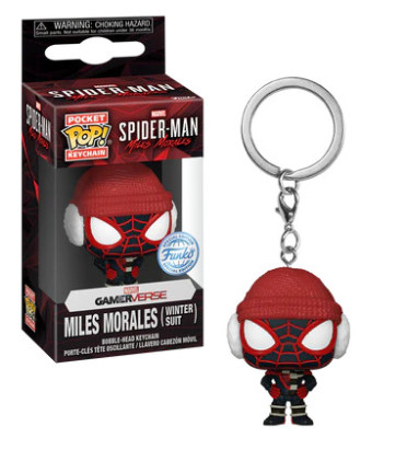 MILES MORLES WINTER SUIT / SPIDER MAN MILES MORALES / FUNKO POCKET POP MILES MORLES WINTER SUIT / SPIDER MAN MILES MORALES / FUNKO POCKET POP