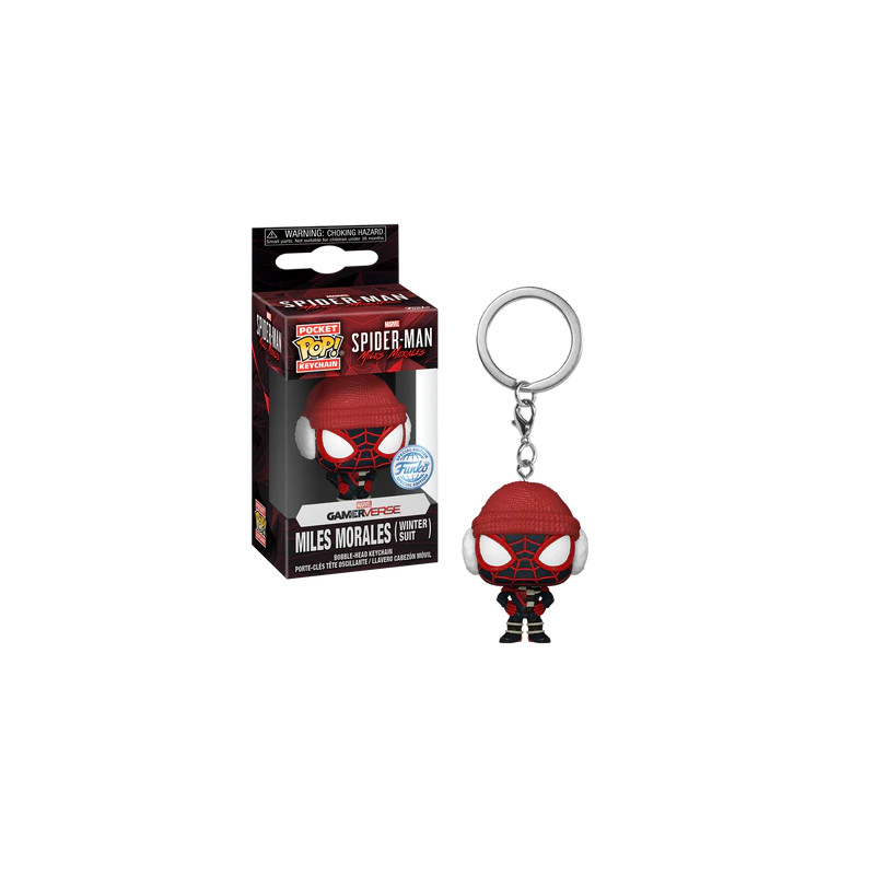 MILES MORLES WINTER SUIT / SPIDER MAN MILES MORALES / FUNKO POCKET POP