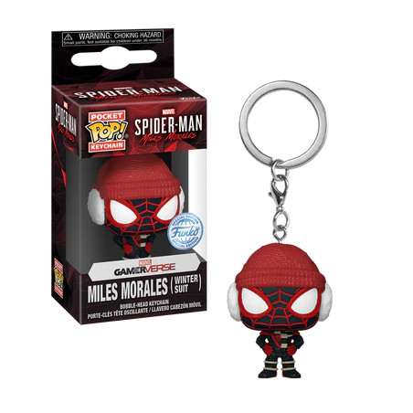 MILES MORLES WINTER SUIT / SPIDER MAN MILES MORALES / FUNKO POCKET POP