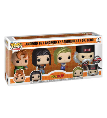 4 PACK DRAGON BALL Z / DRAGON BALL Z / FIGURINE FUNKO POP / EXCLUSIVE SPECIAL EDITION 4 PACK DRAGON BALL Z / DRAGON BALL Z / FIGURINE FUNKO POP / EXCLUSIVE SPECIAL EDITION