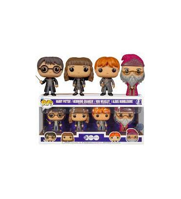 4 PACK HARRY POTTER / HARRY POTTER / FIGURINE FUNKO POP / EXCLUSIVE SPECIAL EDITION