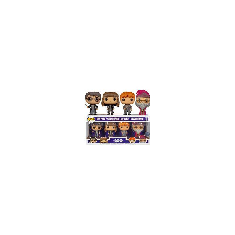 4 PACK HARRY POTTER / HARRY POTTER / FIGURINE FUNKO POP / EXCLUSIVE SPECIAL EDITION