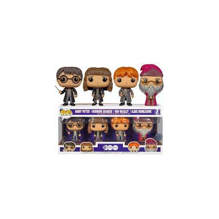 4 PACK HARRY POTTER / HARRY POTTER / FIGURINE FUNKO POP / EXCLUSIVE SPECIAL EDITION