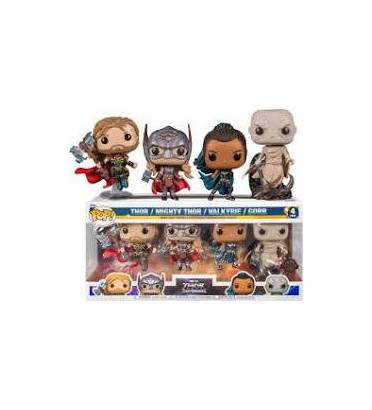 4 PACK THOR LOVE AND THUNDER / THOR LOVE AND THUNDER / FIGURINE FUNKO POP / EXCLUSIVE SPECIAL EDITION 4 PACK THOR LOVE AND THUNDER / THOR LOVE AND THUNDER / FIGURINE FUNKO POP / EXCLUSIVE SPECIAL EDITION