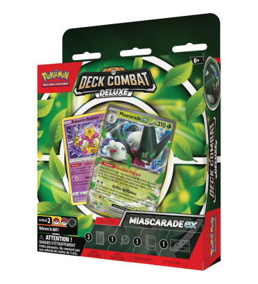 DECK COMBAT DE LUXE MIASCARADE EX / CARTE POKEMON VF