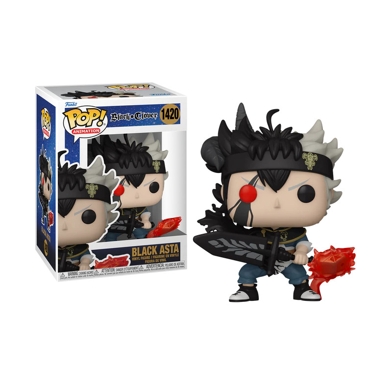 BLACK ASTA / BLACK CLOVER / FIGURINE FUNKO POP