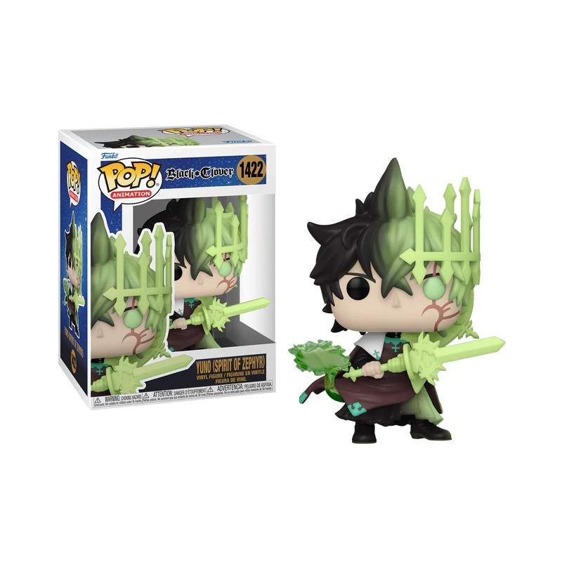 YUNO SPIRIT OF ZEPHYR / BLACK CLOVER / FIGURINE FUNKO POP