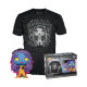 T-SHIRT S AVEC POP EMILY BLACKLIGHT / CORPSE BRIDE / FIGURINE FUNKO POP