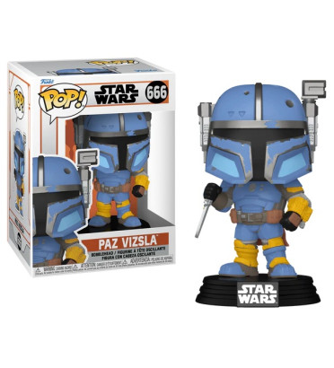 PAZ VIZSLA / STAR WARS THE MANDALORIAN / FIGURINE FUNKO POP