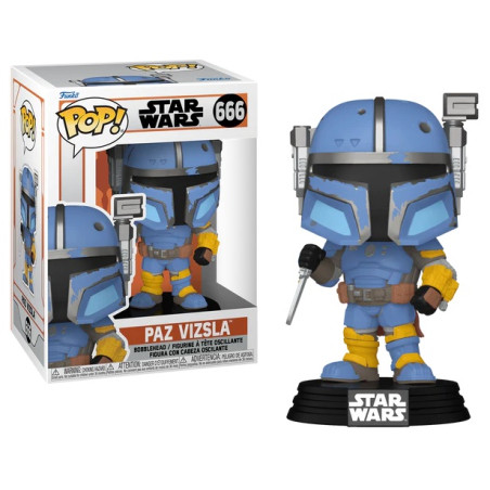 PAZ VIZSLA / STAR WARS THE MANDALORIAN / FIGURINE FUNKO POP