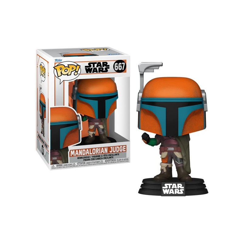 MANDALORIAN JUDGE / STAR WARS THE MANDALORIAN / FIGURINE FUNKO POP