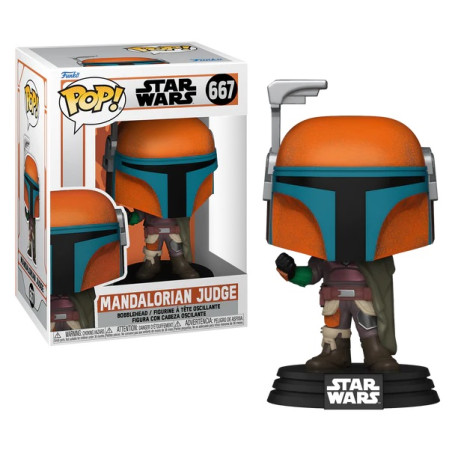 MANDALORIAN JUDGE / STAR WARS THE MANDALORIAN / FIGURINE FUNKO POP