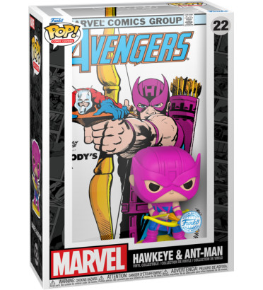 HAWKEYE ET ANT-MAN COMIC COVERS / AVENGERS / FIGURINE FUNKO POP / EXCLUSIVE SPECIAL EDITION